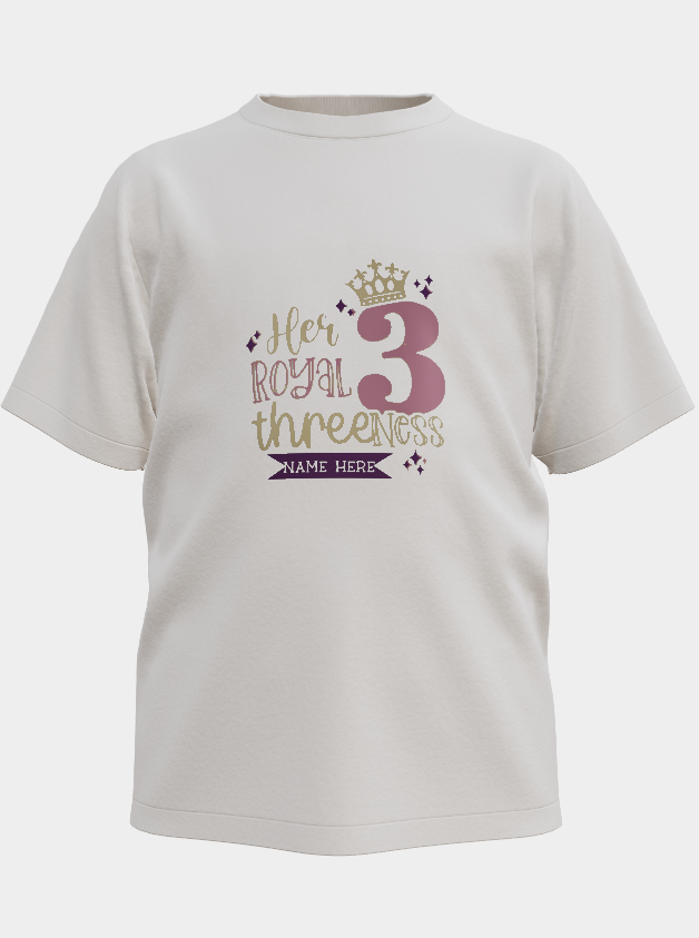 Threeness Toddler T-shirt