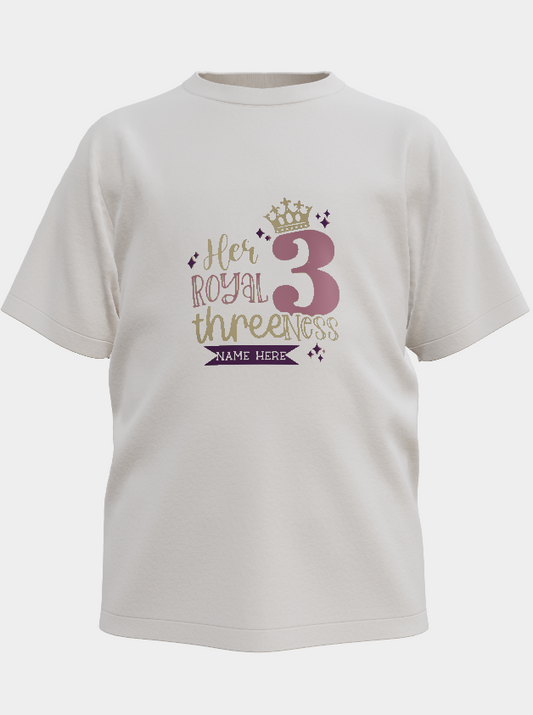 Threeness Toddler T-shirt